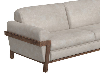 IFD - Loft Brown - Wooden Frame & Base, Loveseat - IUP644-LOV-210 view 5