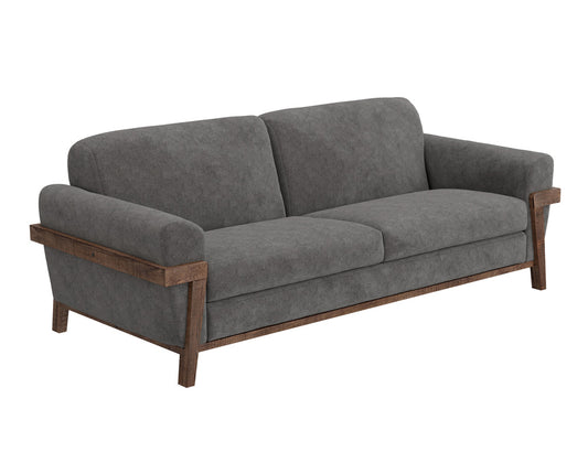 IFD - Loft Brown - Wooden Frame & Base, Sofa - IUP644-SOF-121 view 1