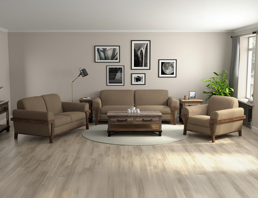 IFD - Loft Brown - Wooden Frame & Base, Sofa - IUP644-SOF-152 view 4
