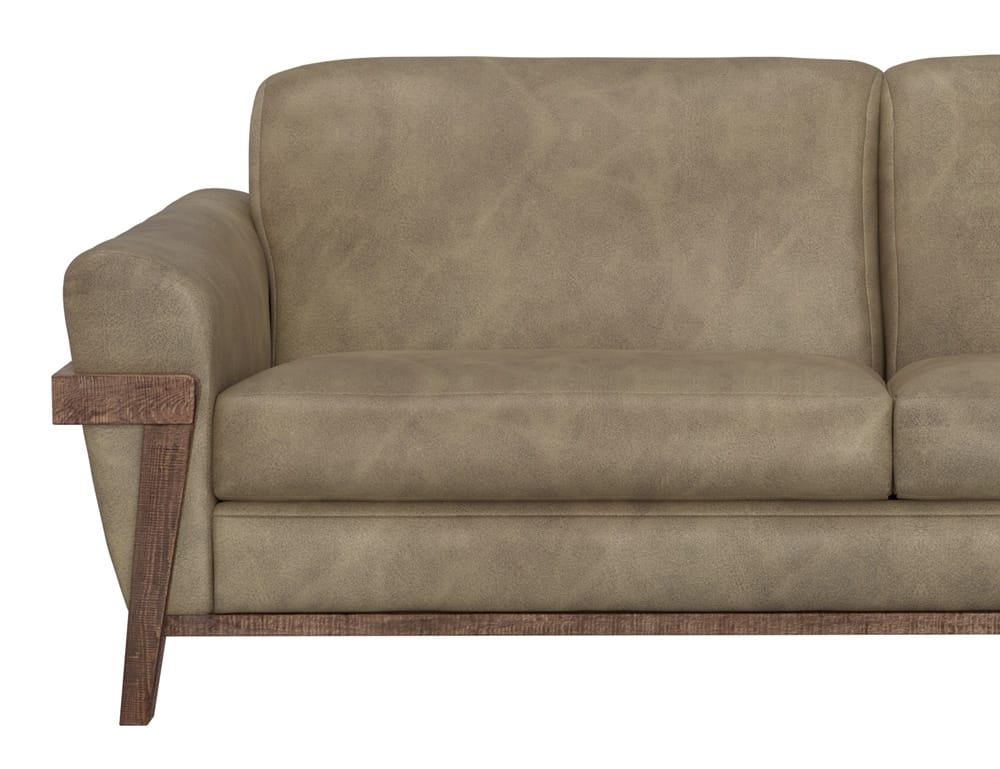 IFD - Loft Brown - Wooden Frame & Base, Sofa - IUP644-SOF-201 view 6
