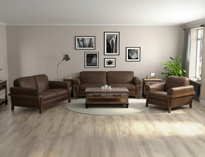 IFD - Loft Brown - Wooden Frame & Base, Sofa - IUP644-SOF-212 view 4