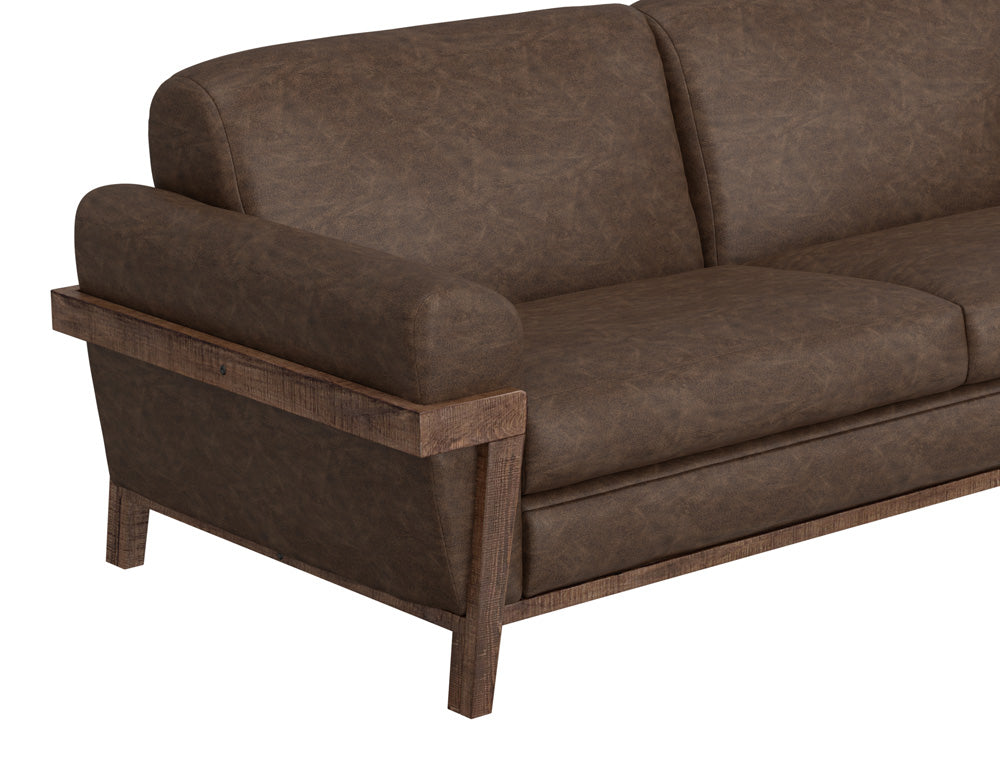 IFD - Loft Brown - Wooden Frame & Base, Sofa - IUP644-SOF-212 view 5