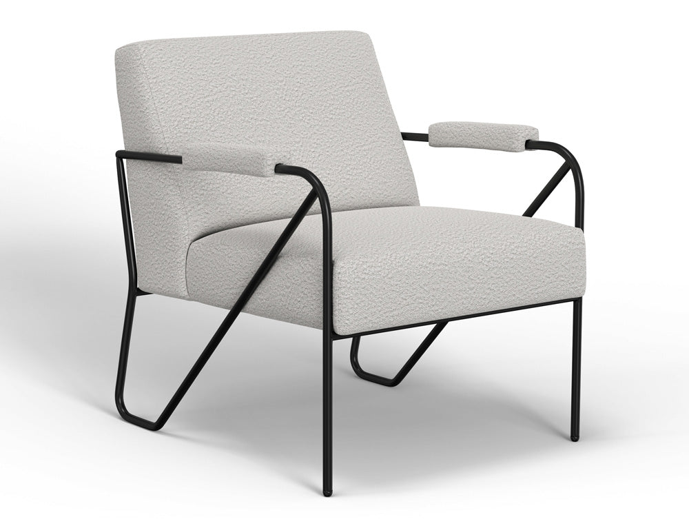 IFD - Lotus - Wooden Frame & Metal Base, Armchair - IUP132-ACH-101 view 3