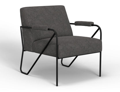 IFD - Lotus - Wooden Frame & Metal Base, Armchair - IUP132-ACH-121 view 3