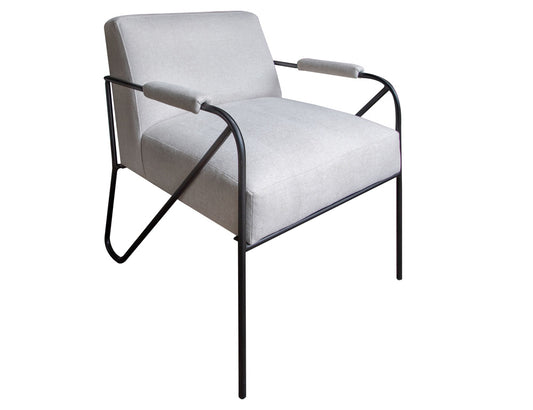 IFD - Lotus - Wooden Frame & Metal Base, Armchair - IUP132-ACH-161 view 1