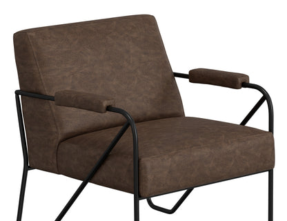 IFD - Lotus - Wooden Frame & Metal Base, Armchair - IUP132-ACH-212 view 5