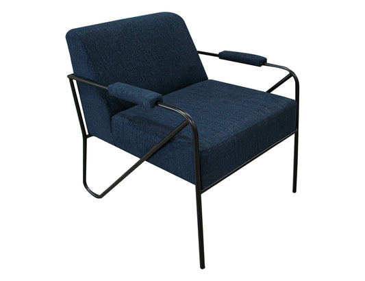 IFD - Lotus - Wooden Frame & Metal Base, Armchair - IUP132-ACH-221 view 1