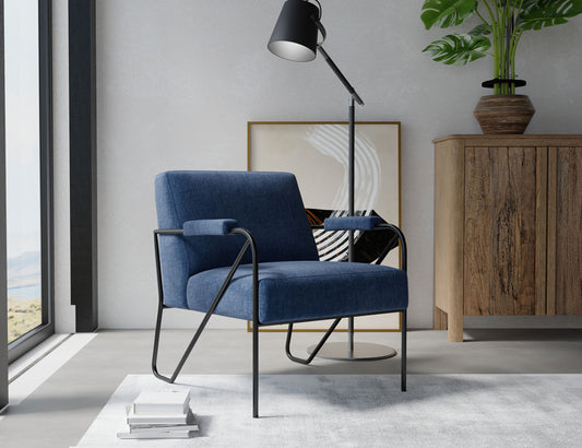 IFD - Lotus - Wooden Frame & Metal Base, Armchair - IUP132-ACH-221 view 2