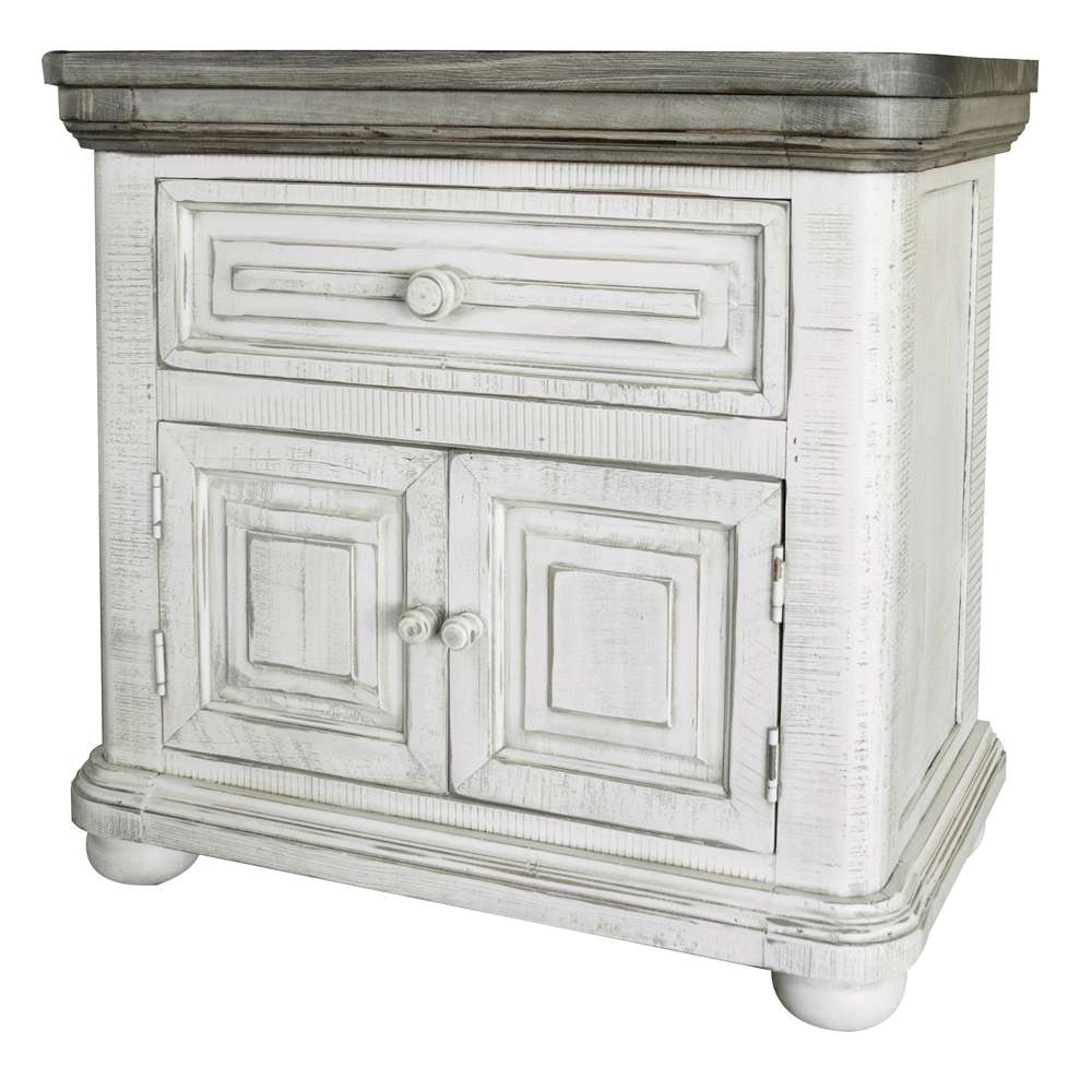 IFD - Luna 1 Drawer, 2 Door Nightstand - IFD768NTST veiw 1