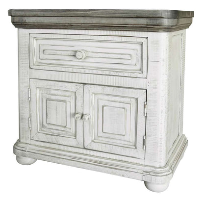IFD - Luna 1 Drawer, 2 Door Nightstand - IFD768NTST veiw 1