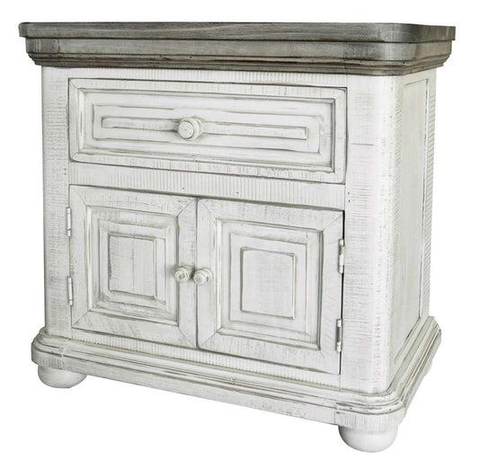 IFD - Luna 1 Drawer, 2 Door Nightstand - IFD768NTST veiw 1