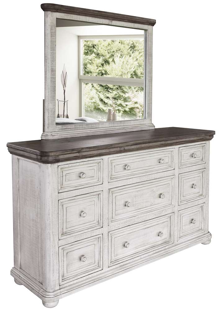 IFD - Luna 9 Drawer Dresser - IFD768DSR veiw 2