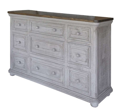 IFD - Luna Gray 9 Drawer, Dresser - IFD7651DSR veiw 1