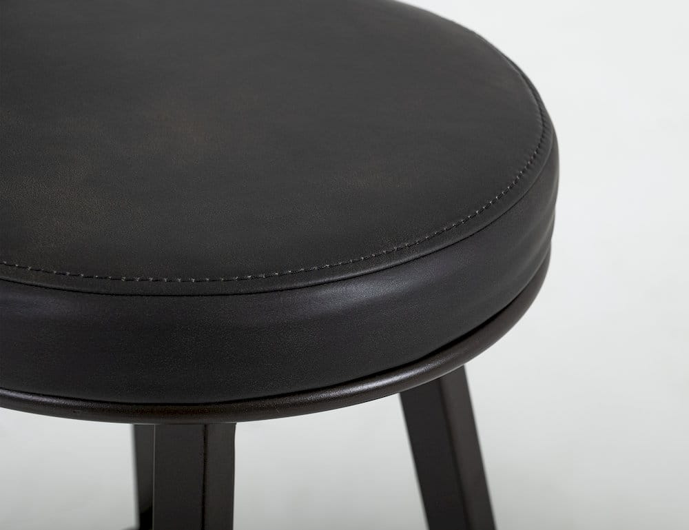 IFD  - Maison  - Wooden Frame & Metal Base, Barstool 24"  - Black  - IUP701-BST24-216 view 5