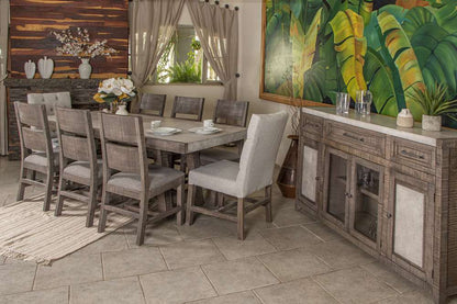 IFD - Marble Dining Table  - IFD6391TBL veiw 4