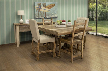 IFD - Marquez 24in Wooden Barstool (Set of 2) - IFD4352BST24 veiw 2