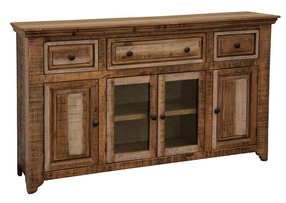 IFD - Marquez 3 Drawer, 4 Door, Console - IFD4351CNS veiw 1