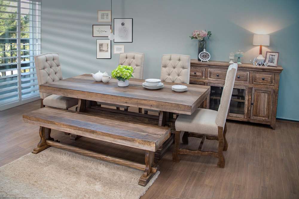 IFD - Marquez Dining Table,Marquez Finish  - IFD435TABLE veiw 2