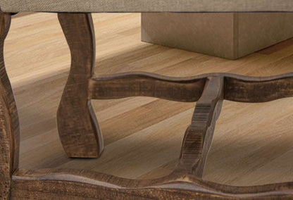 IFD - Marquez Uph. Chair W/Tufted Back, 100%Polyester (Set of 2) - IFD435CHAIR veiw 4
