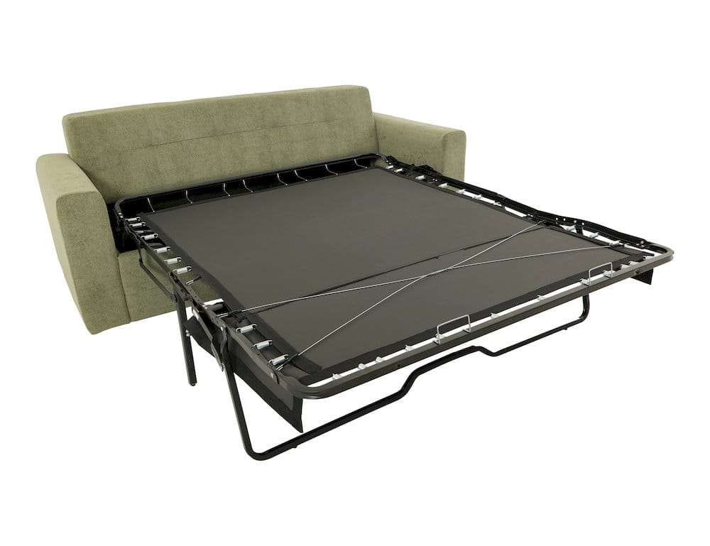 IFD  - Mellow  - Pull-Out Sofa Bed Sleeper, Queen-Size mattress  - Green  - IUP951-SSF-111 view 3