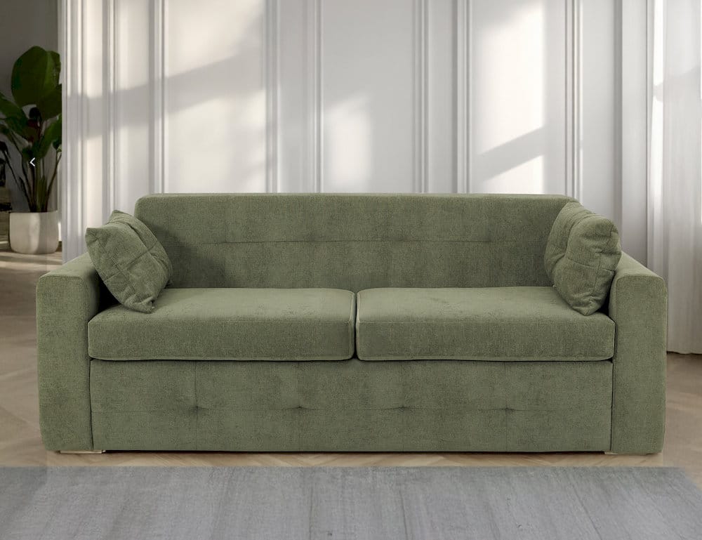 IFD  - Mellow  - Pull-Out Sofa Bed Sleeper, Queen-Size mattress  - Green  - IUP951-SSF-111 view 5
