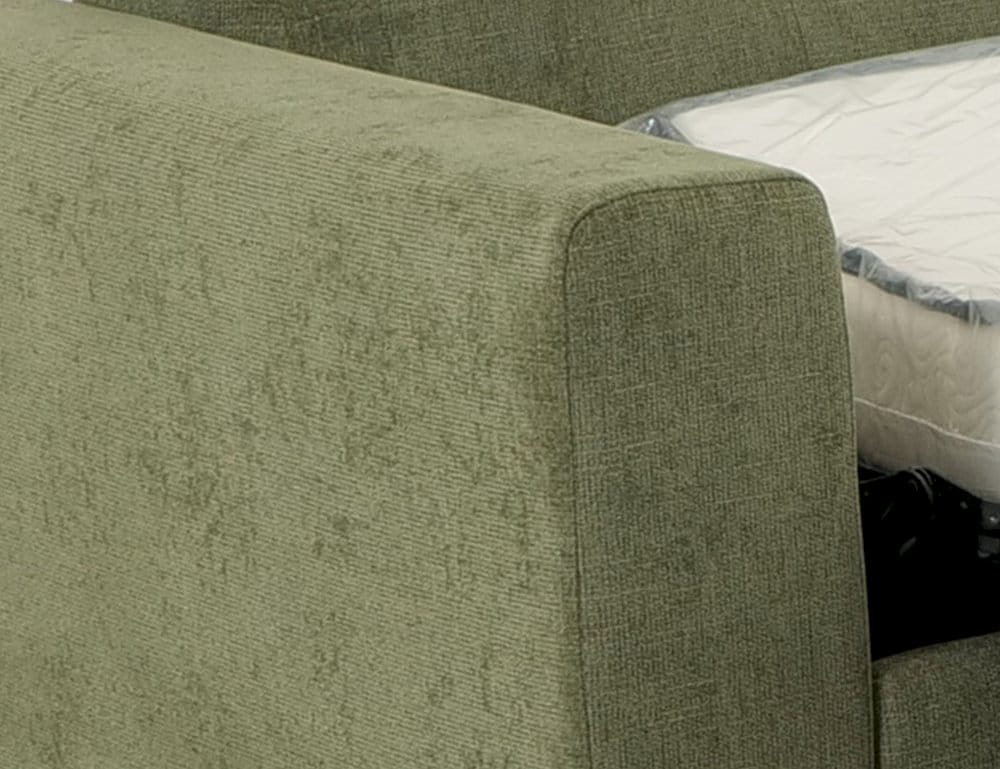 IFD  - Mellow  - Pull-Out Sofa Bed Sleeper, Queen-Size mattress  - Green  - IUP951-SSF-111 view 8