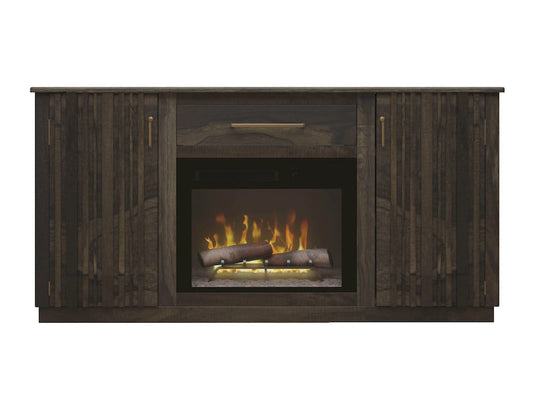 IFD  - Mezquite  - 1 Drawer, 2 Doors Fireplace TV  - Black  - IFD6631EFP70 view 1