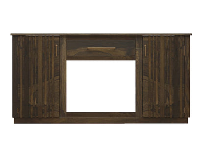 IFD  - Mezquite  - 1 Drawer, 2 Doors Fireplace TV  - Black  - IFD6631EFP70 view 2
