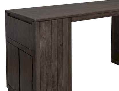 IFD  - Mezquite  - 2 Drawer 4 Door Kitchen Island  - Black  - IFD6631KSL view 4