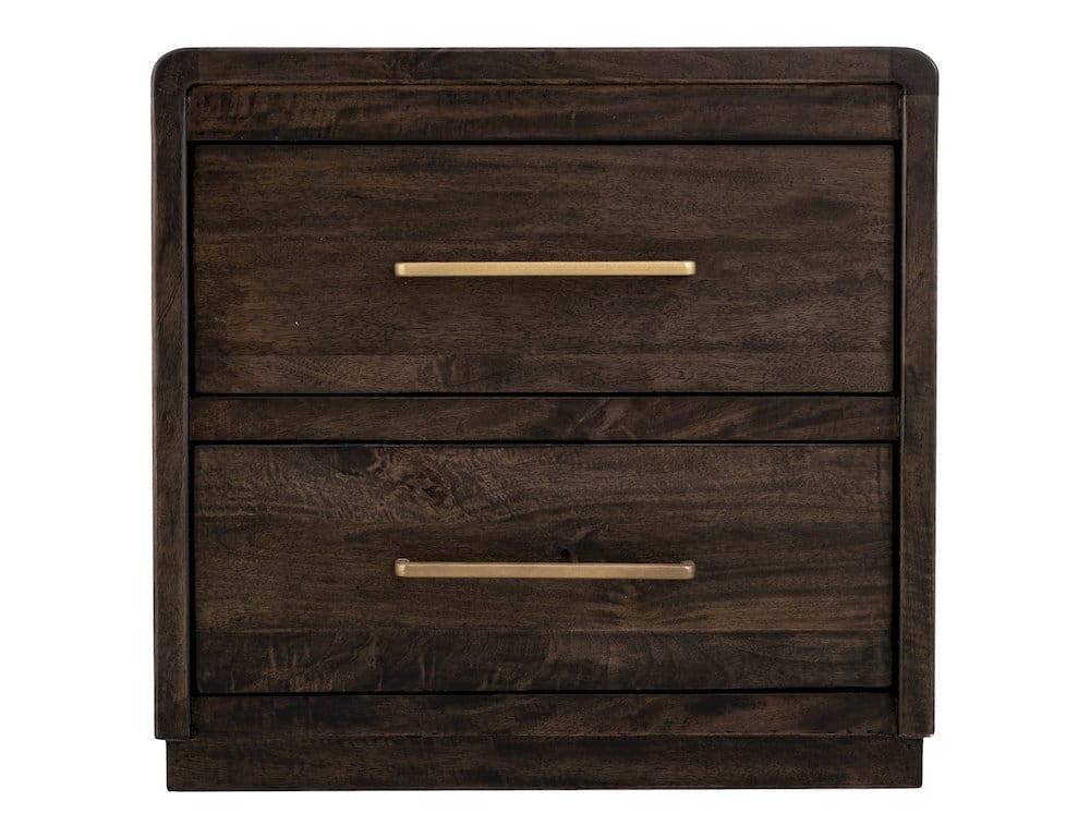 IFD  - Mezquite  - 2 Drawer Nightstand  - Black  - IFD6631NTS view 1