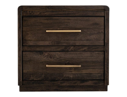 IFD  - Mezquite  - 2 Drawer Nightstand  - Black  - IFD6631NTS view 1