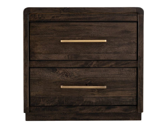IFD  - Mezquite  - 2 Drawer Nightstand  - Black  - IFD6631NTS view 1