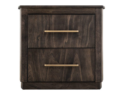 IFD  - Mezquite  - 2 Drawer Nightstand  - Black  - IFD6632NTS view 1