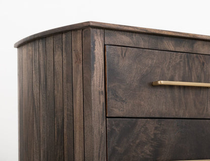 IFD  - Mezquite  - 5 Drawer Chest  - Black  - IFD6632CHT view 5