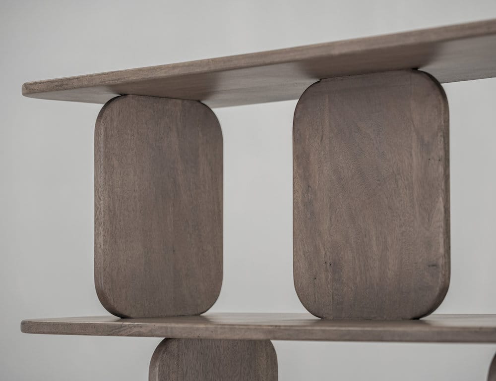 IFD  - Mezquite  - 5 Shelves, Bookcase  - Brown  - IFD6621BKS view 4