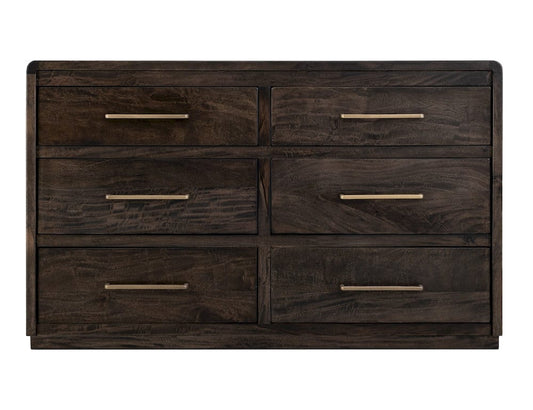 IFD  - Mezquite  - 6 Drawer Dresser  - Black  - IFD6631DSR view 1
