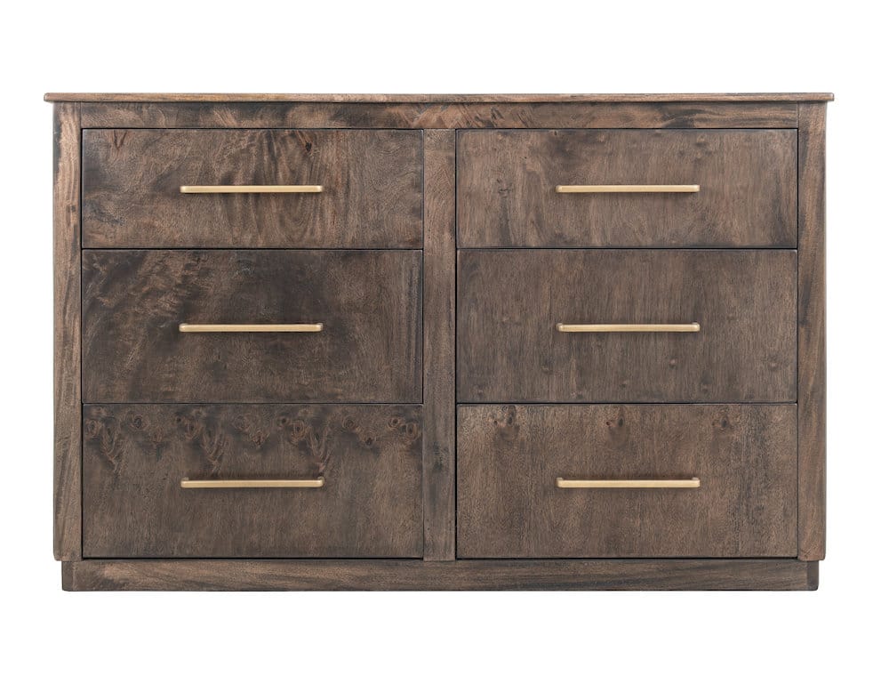 IFD  - Mezquite  - 6 Drawer Dresser  - Black  - IFD6632DSR view 1