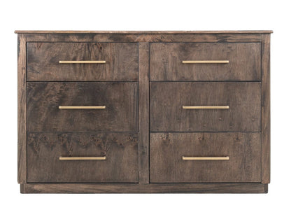 IFD  - Mezquite  - 6 Drawer Dresser  - Black  - IFD6632DSR view 1