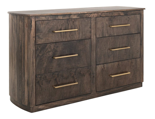 IFD  - Mezquite  - 6 Drawer Dresser  - Black  - IFD6632DSR view 2