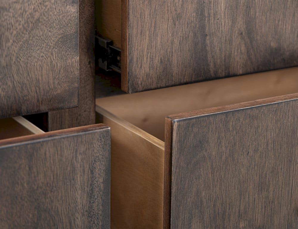 IFD  - Mezquite  - 6 Drawer Dresser  - Black  - IFD6632DSR view 6