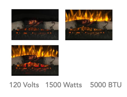 IFD - Mezquite - 70" Fireplace - IFD6631STNFP70 view 4