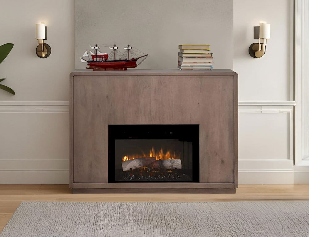 IFD  - Mezquite  - Fireplace Console  - Brown  - IFD6621EFP view 3