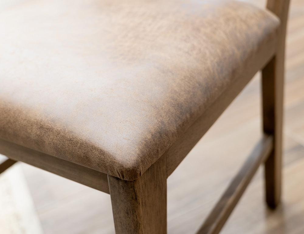 IFD - Mezquite - Upholstered Seat Wooden Chair (Set of 2) - IFD6622CHR view 4