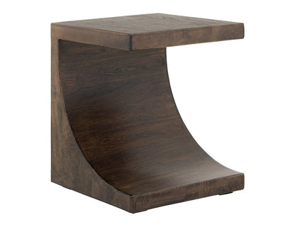 IFD  - Mezquite  - Wooden Chairside Table  - Black  - IFD6631CST view 2