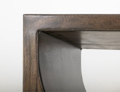 IFD  - Mezquite  - Wooden Chairside Table  - Black  - IFD6631CST view 5