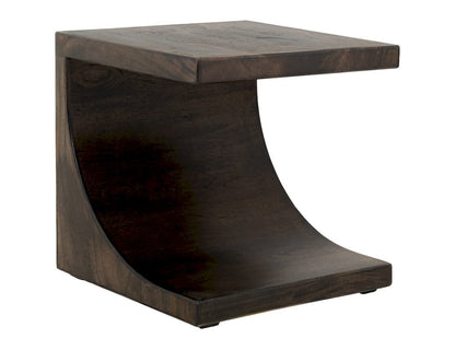 IFD  - Mezquite  - Wooden End Table  - Black  - IFD6631END view 1