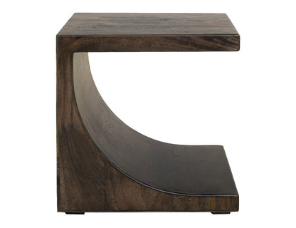 IFD  - Mezquite  - Wooden End Table  - Black  - IFD6631END view 2