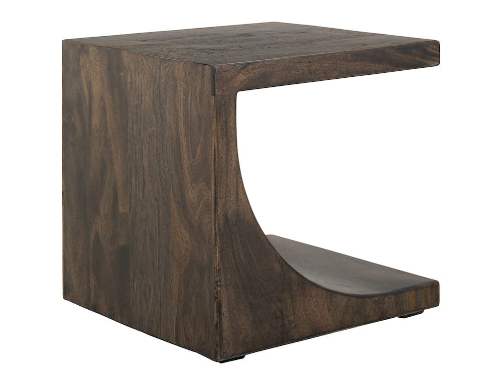 IFD  - Mezquite  - Wooden End Table  - Black  - IFD6631END view 3