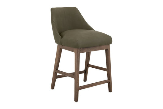 IFD  - Mezquite  - Wooden Frame, Barstool 24"  - Brown/Green  - IUP662-BST24-232 view 1