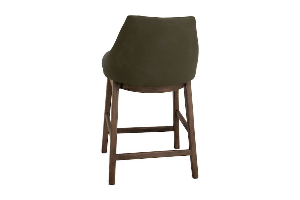 IFD  - Mezquite  - Wooden Frame, Barstool 24"  - Brown/Green  - IUP662-BST24-232 view 4